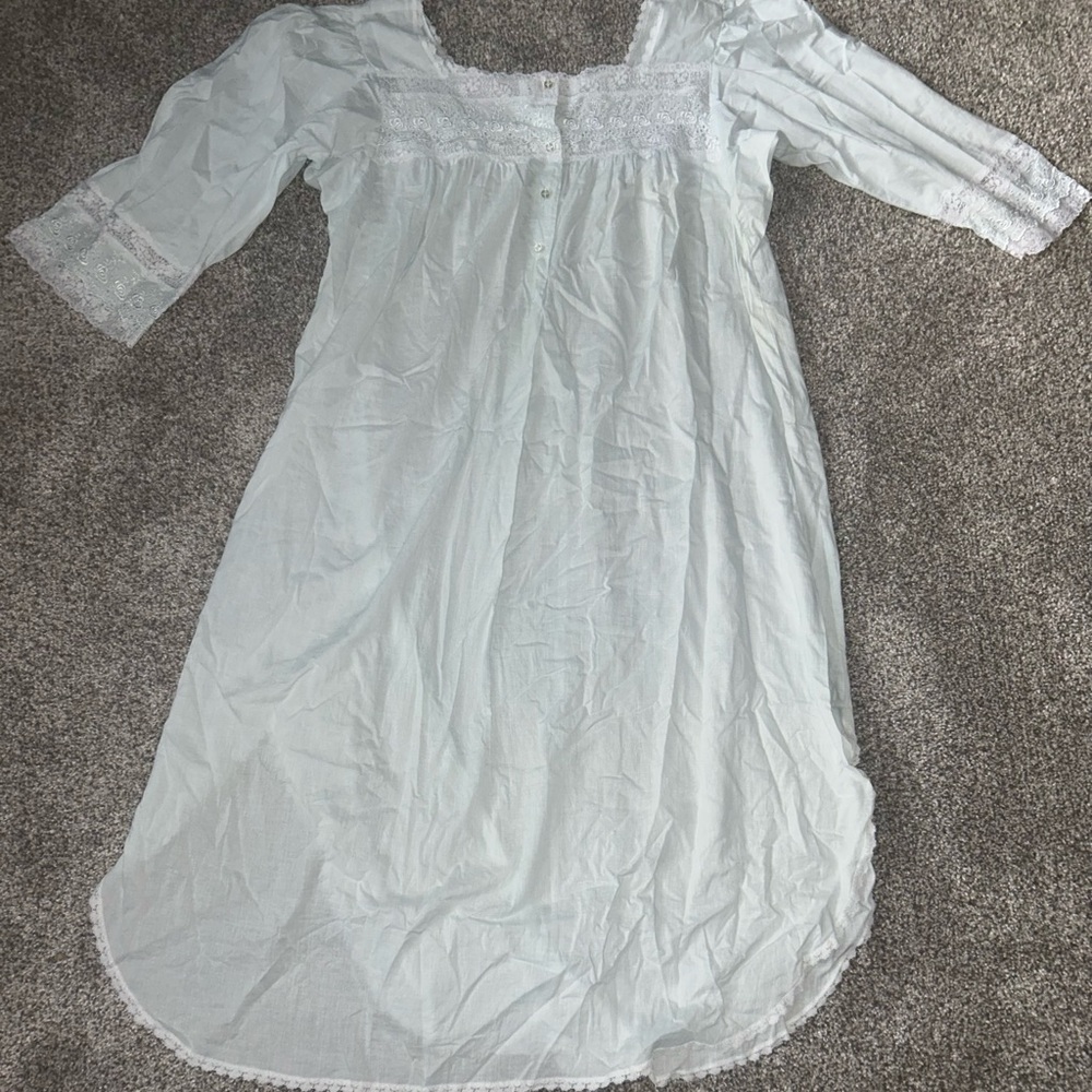 Christian Dior Light blue Lace Nightgown
